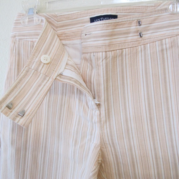 Ann Taylor Cropped Ankle Pants Business Casual - Picture 3 of 8